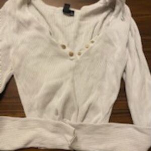 White button down shirt